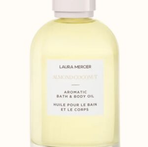 Laura Mercier Almond Coconut Aromatic Bath & Body Oil 3.5 Fl Oz - New in Box